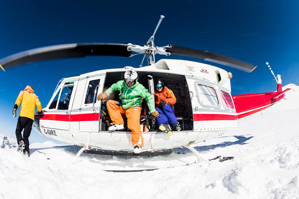 Helikopter skiën in Europa